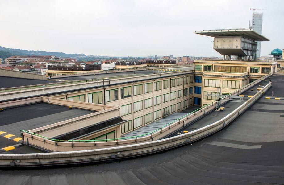 Did you know? There is a race track on a rooftop in Turin