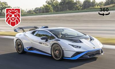 VIDEO: We drive the new Huracan STO sideways at Vallelunga